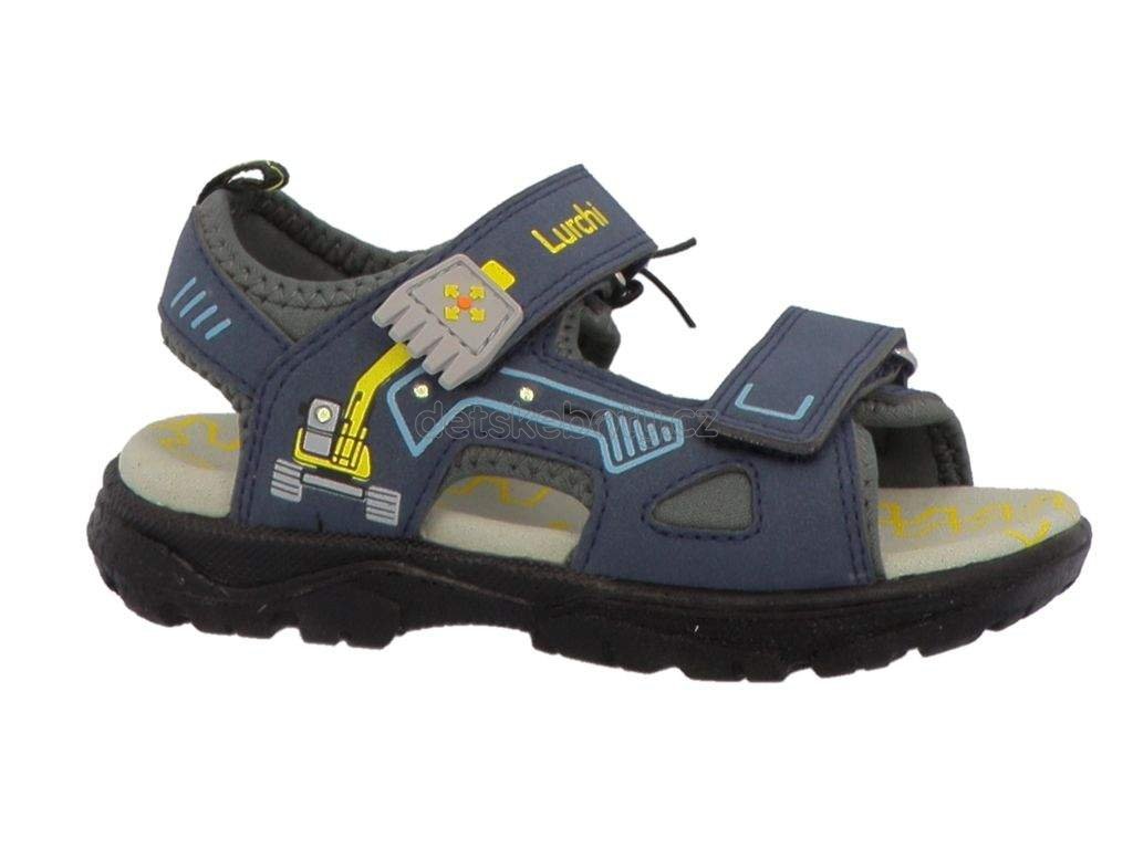 Dětské sandály Lurchi 74L1303003 navy steel Velikost: 29