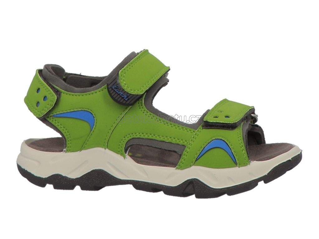 Dětské sandály Lurchi 74L8193002 green Velikost: 39