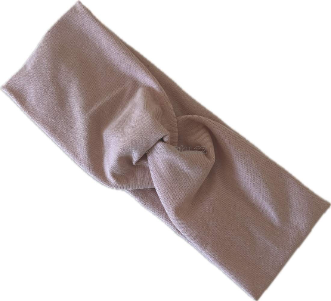 Tenká Blonki Čelenka starorůžová Velikost: 1-3,5