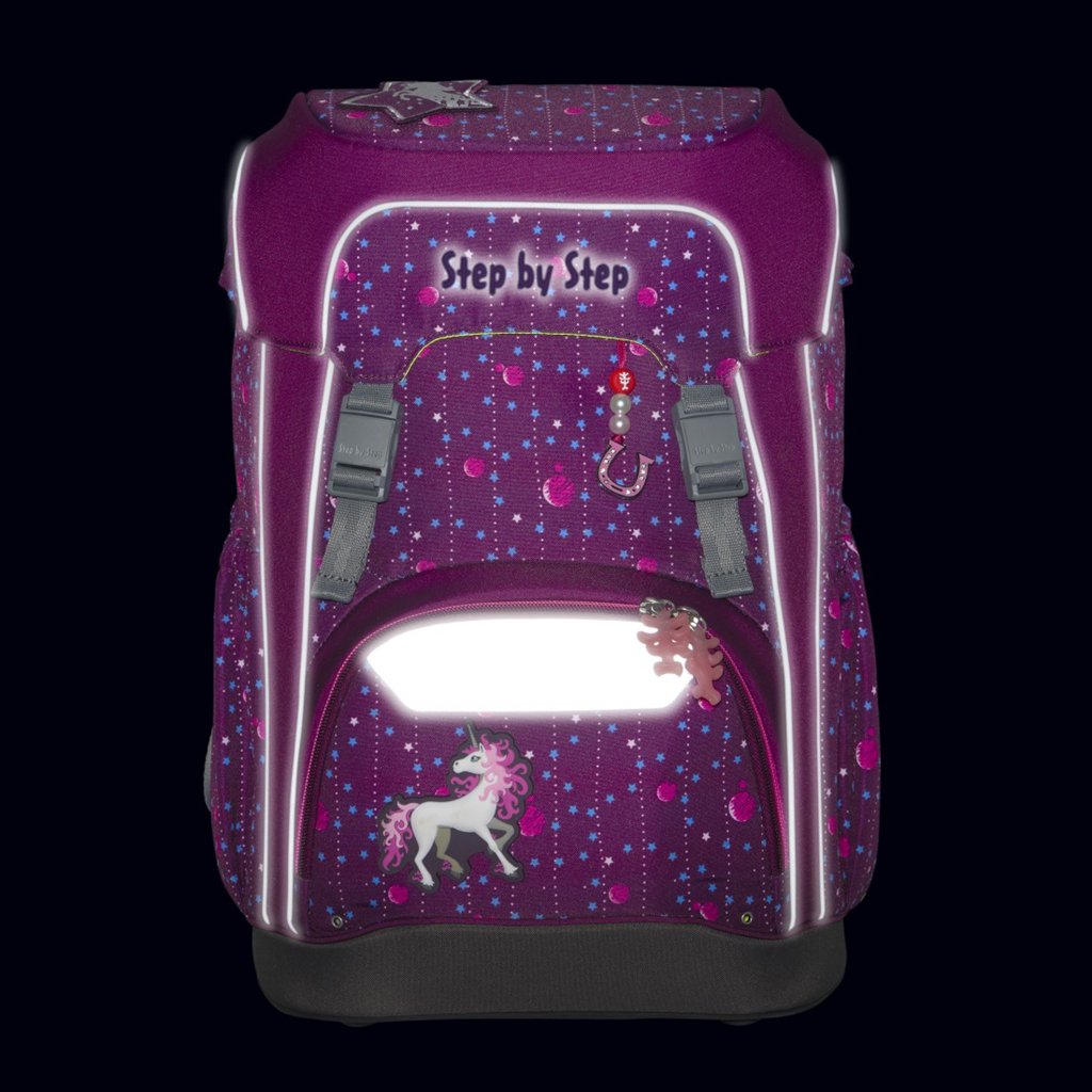 Školní batoh GIANT pro prvňáčky - 5dílný set, Step by Step Dreamy Unicorn Nuala, ce (obrázek 6)