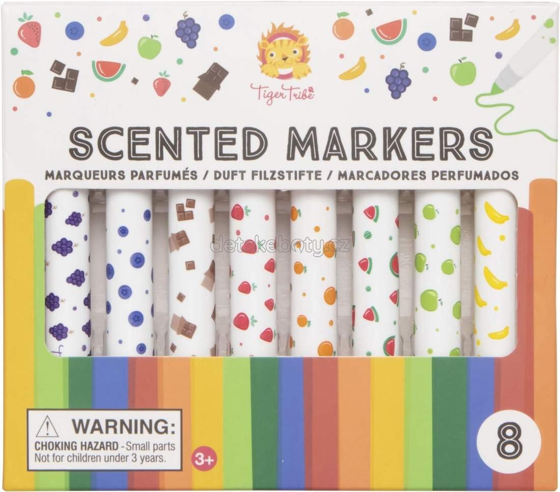 Vonné fixy Tiger Tribe Scented Markers CDU/12 (obrázek 3)