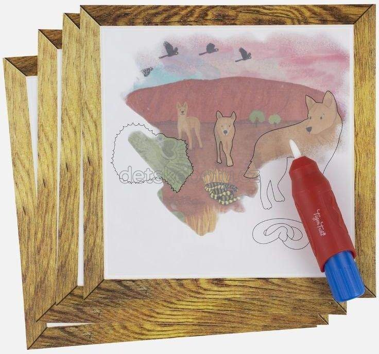 Magické omalovánky Tiger Tribe Magic Painting World - Aussie Animals (obrázek 4)