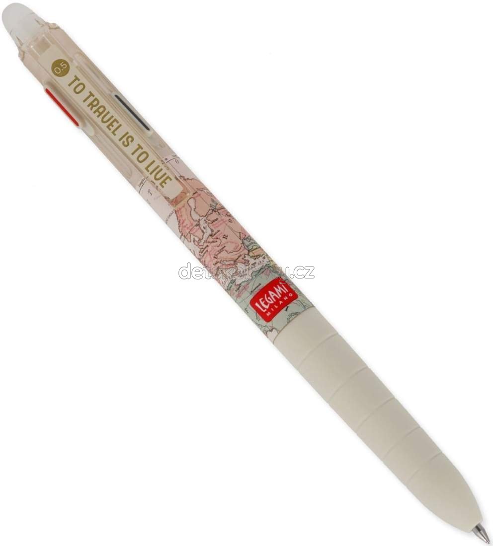 Gumovací pero Legami Make Mistakes - Travel