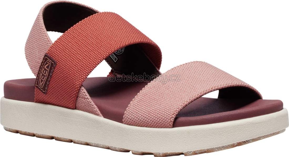 Dětské sandály Keen Elle Backstrap women cork/baked clay Velikost: 36