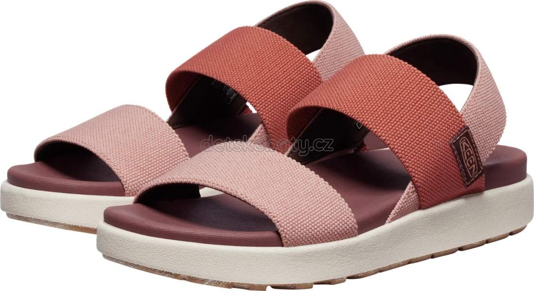 Dětské sandály Keen Elle Backstrap women cork/baked clay Velikost: 37 (obrázek 4)