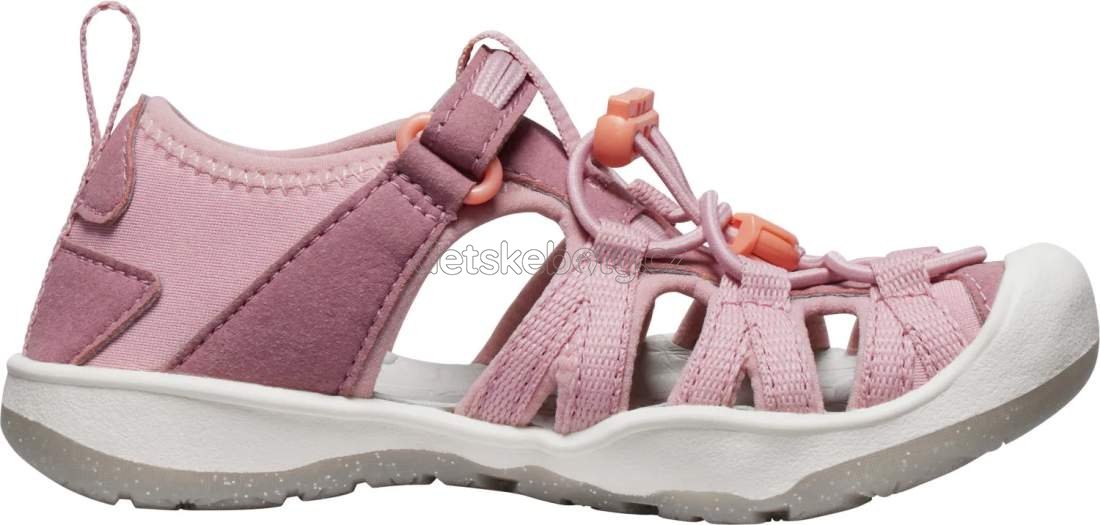Dětské sandály Keen Moxie sandal children nostalgia rose/papaya punch Velikost: 29 (obrázek 6)