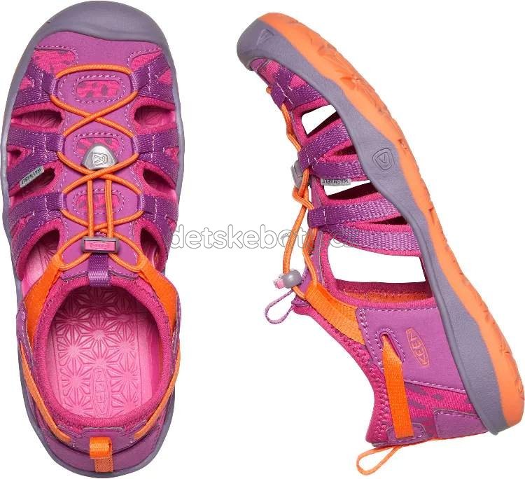 Dětské sandály Keen Moxie sandal youth purple wine/nasturtium Velikost: 36 (obrázek 3)
