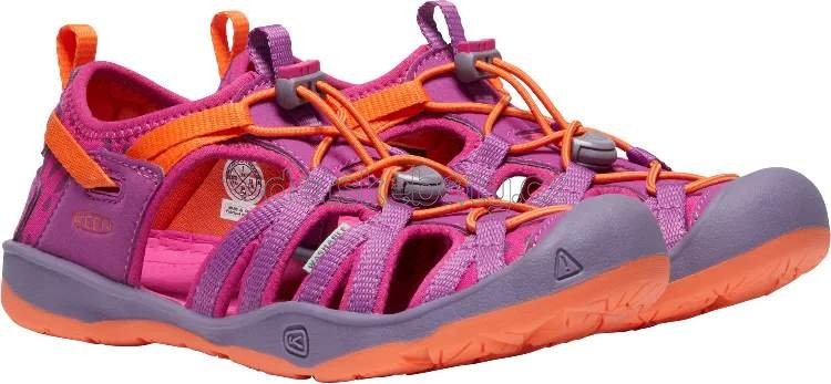Dětské sandály Keen Moxie sandal youth purple wine/nasturtium Velikost: 36 (obrázek 4)