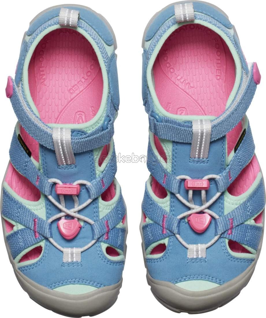 Dětské sandály Keen Seacamp II CNX children coronet blue/hot pink Velikost: 29 (obrázek 6)
