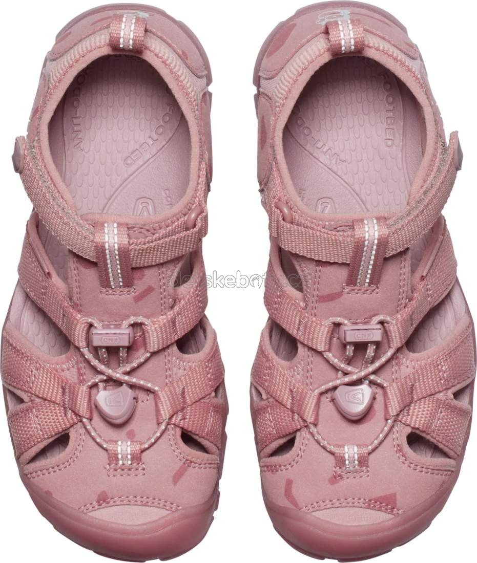 Dětské sandály Keen Seacamp II CNX youth dark rose Velikost: 38 (obrázek 3)