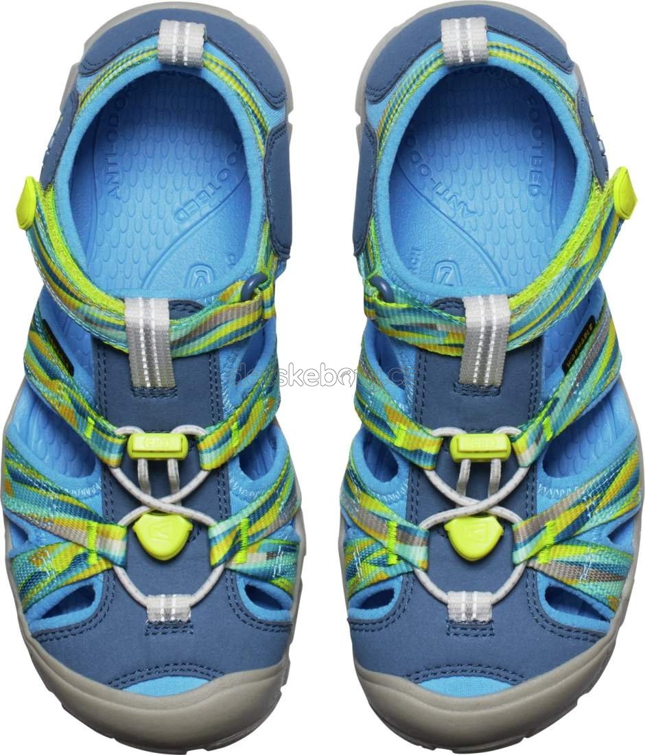 Dětské sandály Keen Seacamp II CNX youth vintage indigo/evening primrose Velikost: 38 (obrázek 3)