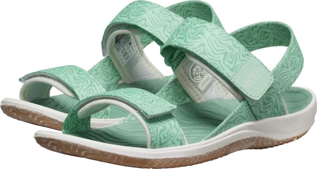 Dětské sandály Keen Elle Backstrap youth lichen/star white Velikost: 37 (obrázek 5)