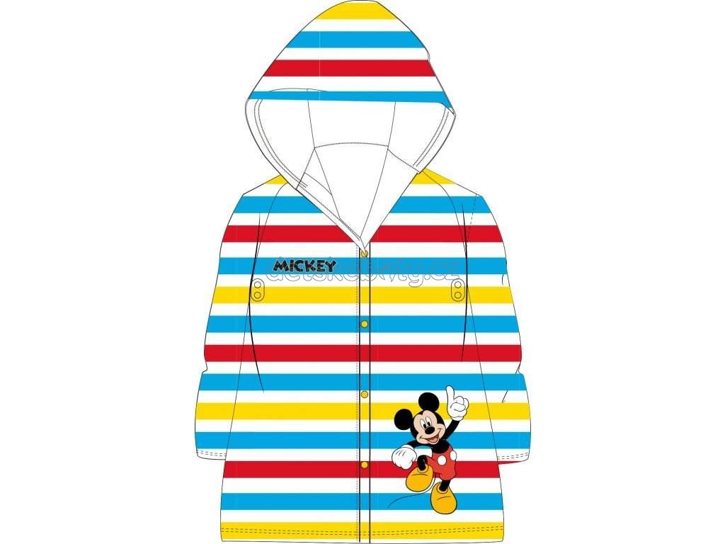 pláštěnka Eexee Mickey Mouse pruhy Velikost: 122-128