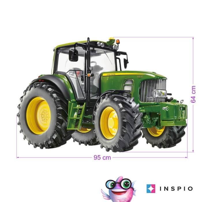 INSPIO dětské samolepky na zeď pro kluky – Traktor N.1 – 65x95cm