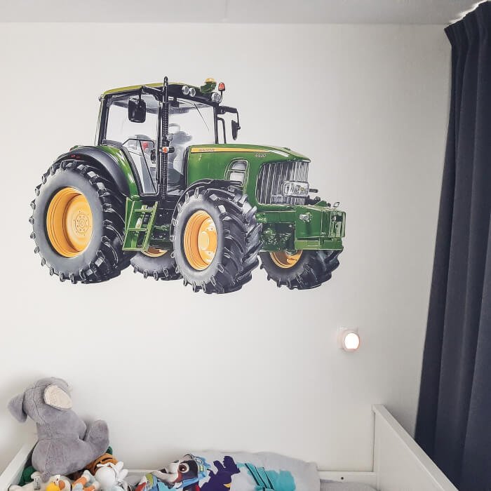 INSPIO dětské samolepky na zeď pro kluky - Traktor N.2 - 94x140cm (obrázek 6)