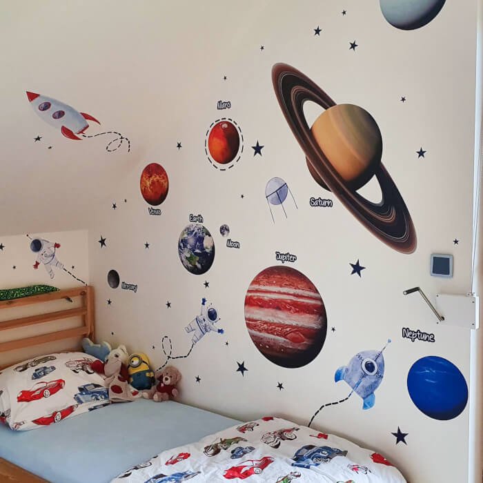 INSPIO samolepky na zeď - Vesmír, planety, sluneční soustava N.3. (obrázek 3)