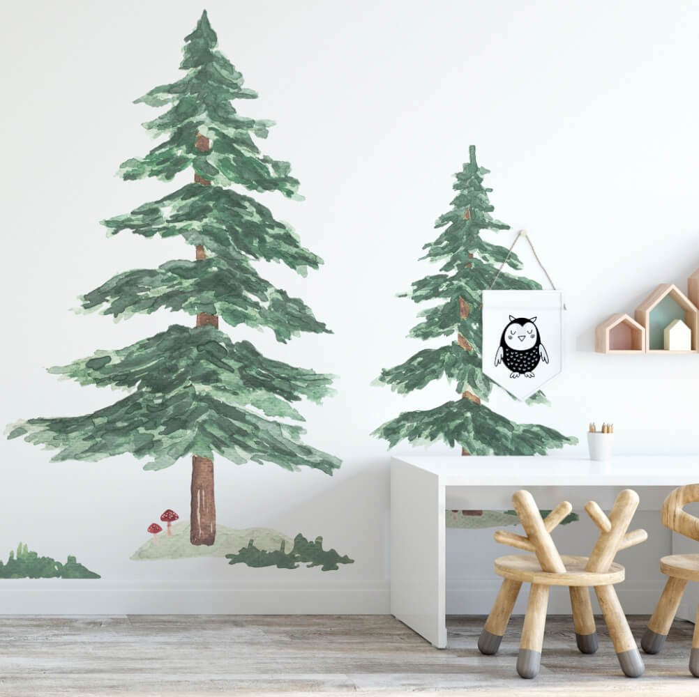 INSPIO samolepky na zeď - Samolepky stromů