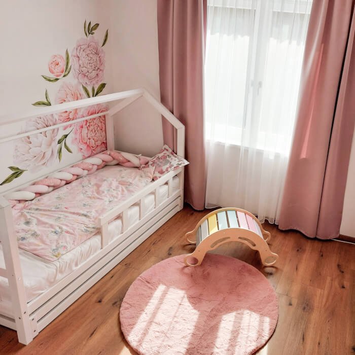 INSPIO samolepky na zeď - Světle růžové pivoňky velké (obrázek 6)