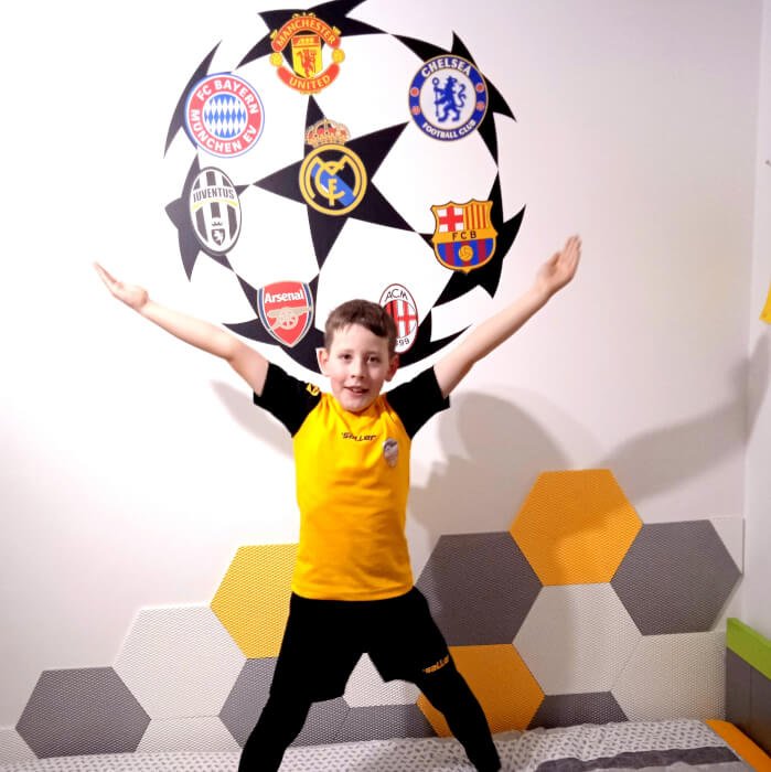 INSPIO samolepky na zeď - Fotbalové kluby UEFA (obrázek 3)