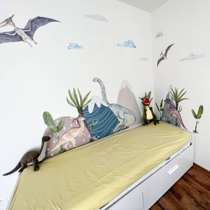 INSPIO samolepky do dětského pokoje - Dinosauří svět (obrázek 6)