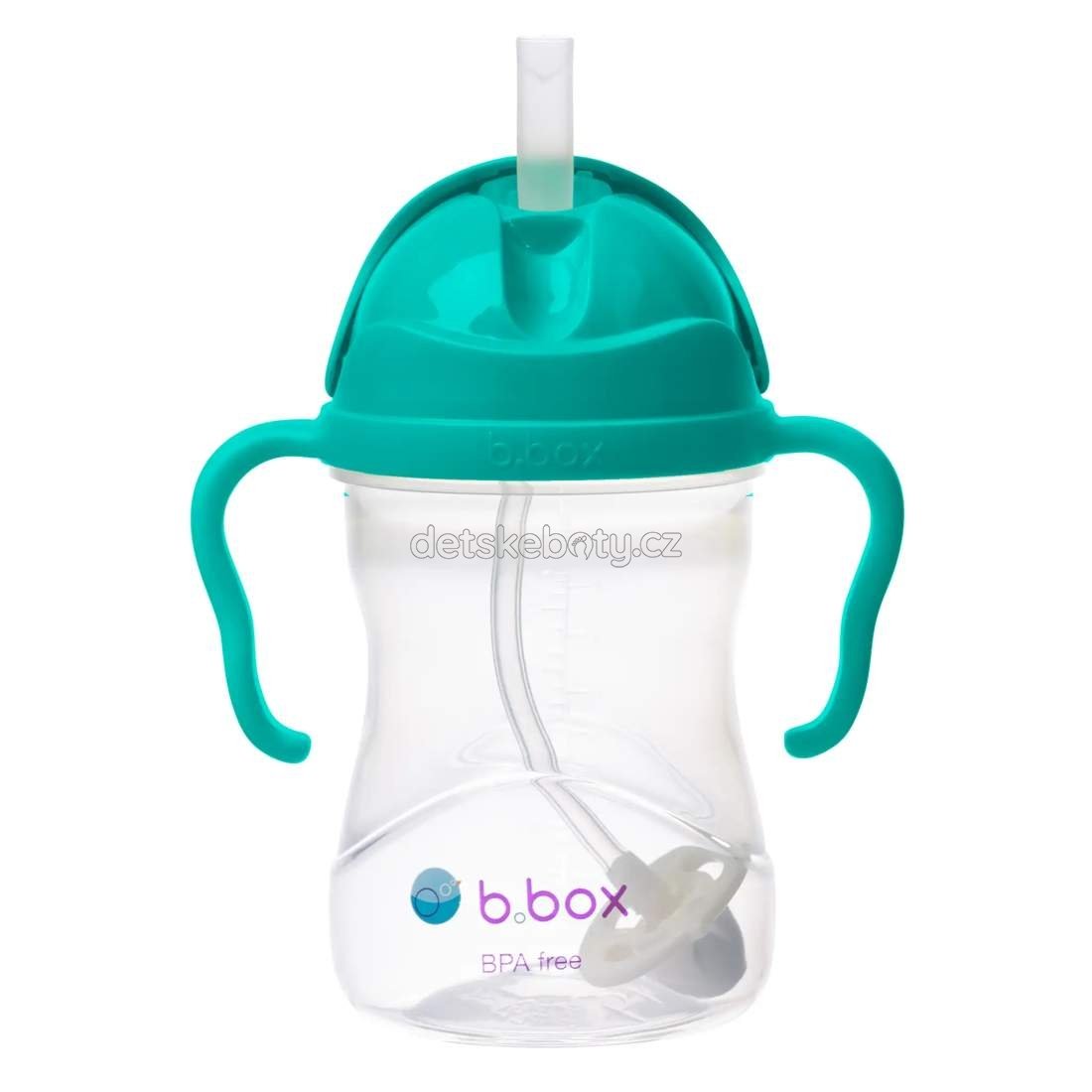 b.box 517 Hrneček s brčkem - nefritově zelený 240 ml (obrázek 3)