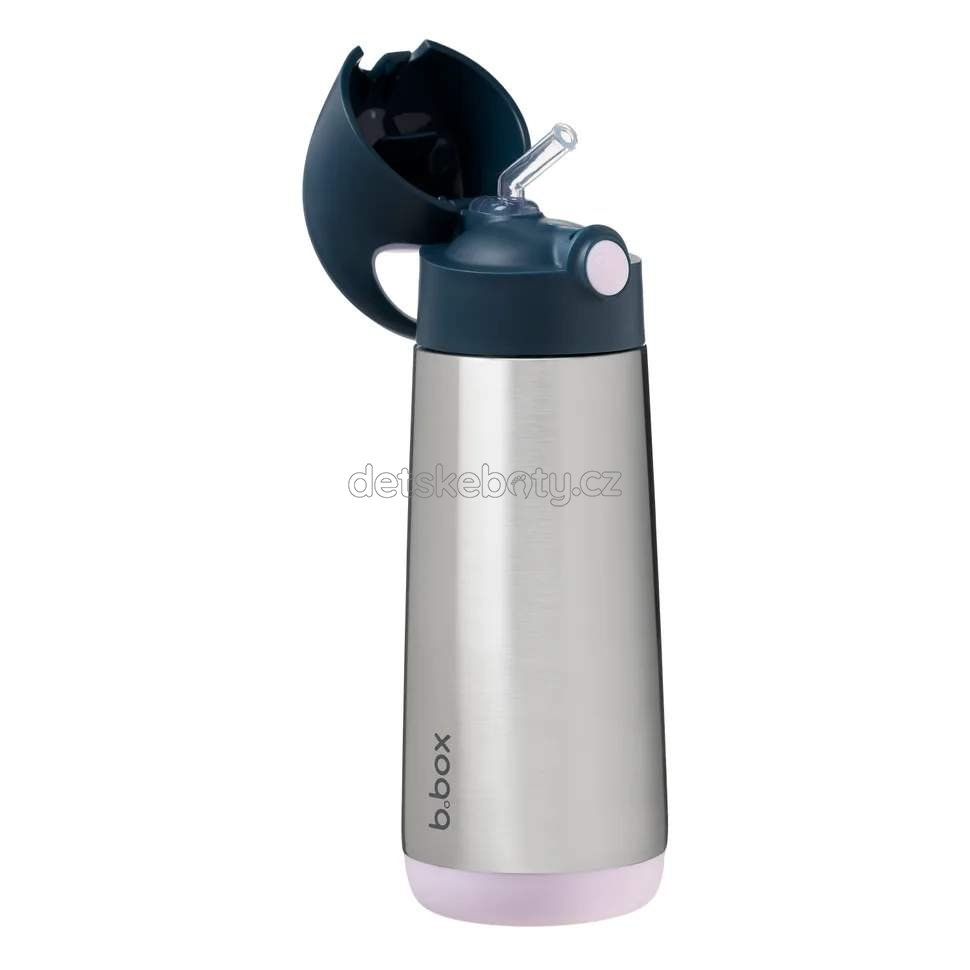 b.box 500106 Termoska na pití s brčkem 500 ml - indigo/růžová (obrázek 3)