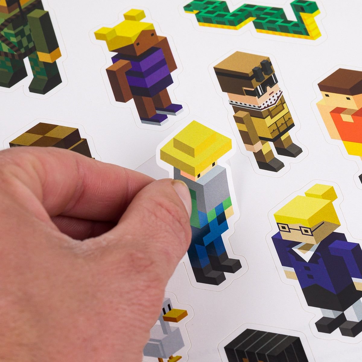 Samolepky Minecraft Topgal STICKERS 24056