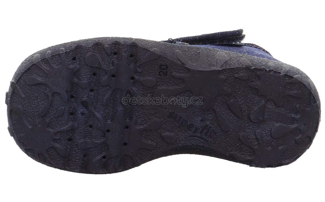 Domácí obuv Superfit 1-009256-8060 Velikost: 22 (obrázek 4)