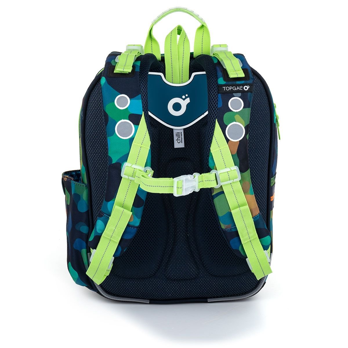 Zelený batoh s chameleony Topgal ENDY 22055 –