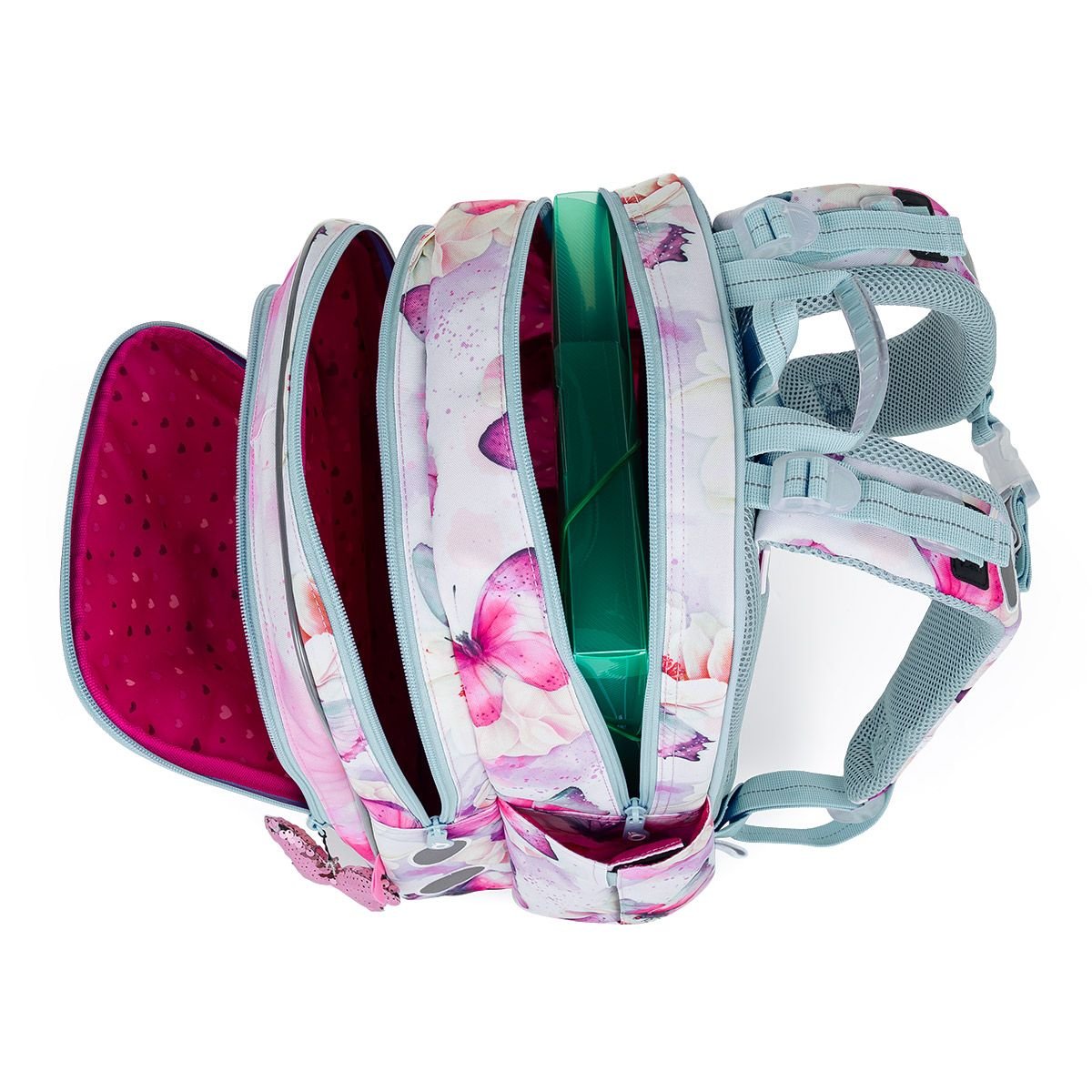 Lehoučký batoh s motýly ENDY 24002 (obrázek 21)