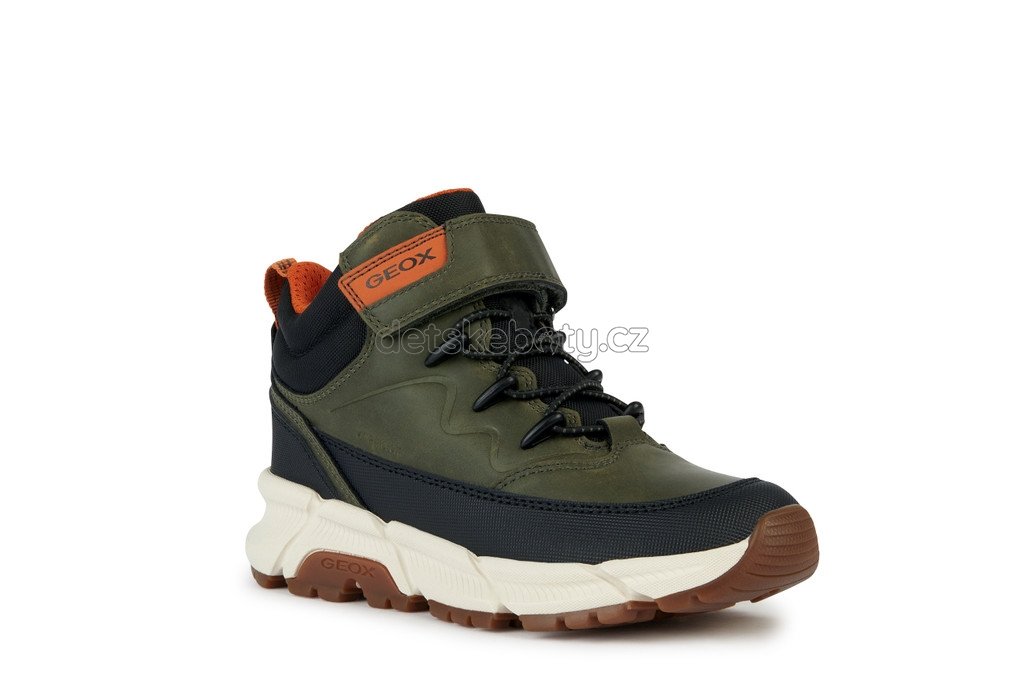 Dětské celoroční boty Geox J36LCG 0MEFU C0623 Velikost: 30