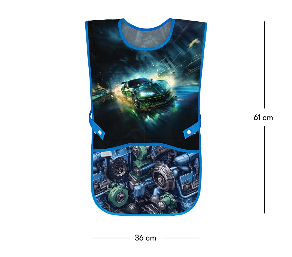 BAAGL Dětská zástěra Závodní auto (obrázek 4)