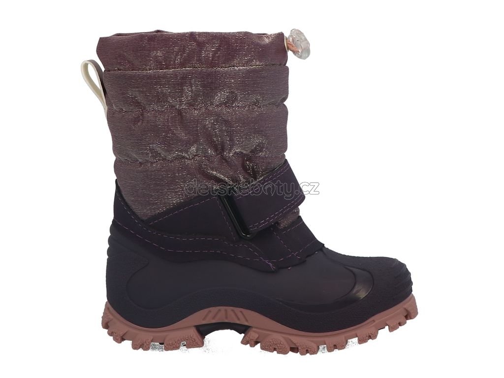 Dětské zimní boty Lurchi 63L6013001 aubergine Velikost: 27 (obrázek 3)