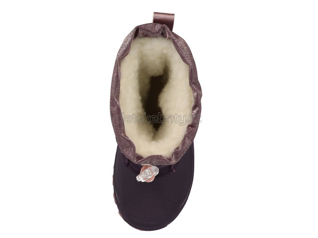 Dětské zimní boty Lurchi 63L6013001 aubergine Velikost: 27 (obrázek 4)
