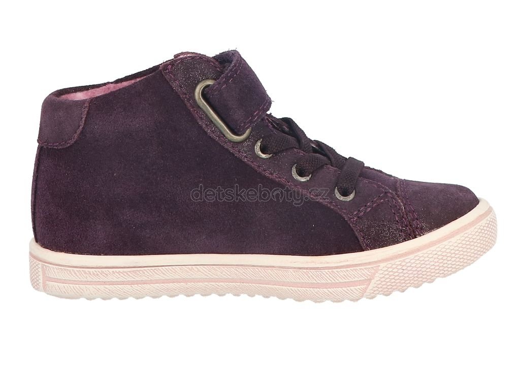 Dětské celoroční boty Lurchi 84L1063004 blackberry Velikost: 30 (obrázek 4)