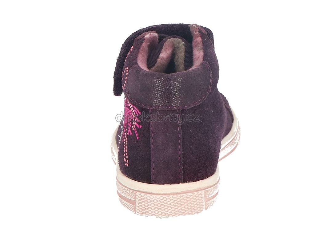 Dětské celoroční boty Lurchi 84L1063004 blackberry Velikost: 30 (obrázek 5)