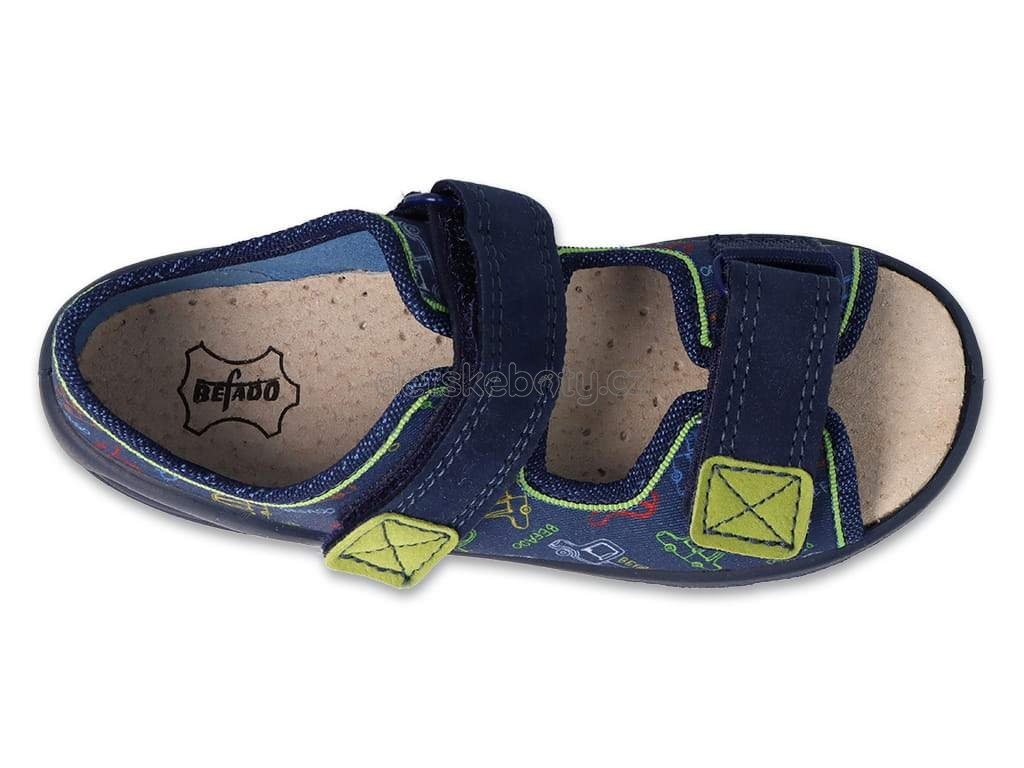 Domácí obuv Befado 063 X 016 Velikost: 29 (obrázek 4)
