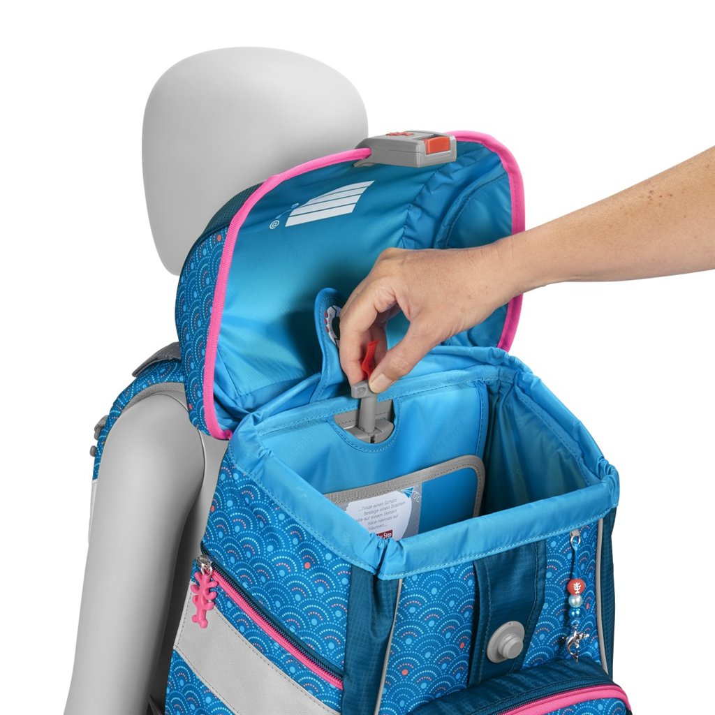 Školní aktovka/batoh 2IN1 PLUS pro prvňáčky – 6dílný set, Step by Step Dolphin Pi (obrázek 11)