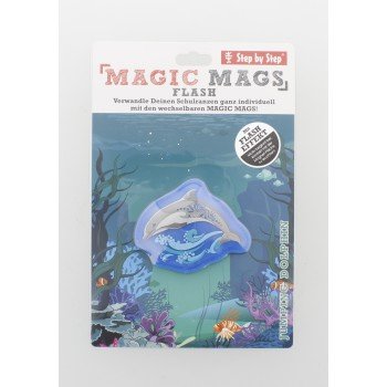 Blikající obrázek Magic Mags Flash Jumping Dolphin Fips k aktovkám Step by StepGRADE,SPACE,CLOUD,KID (obrázek 9)