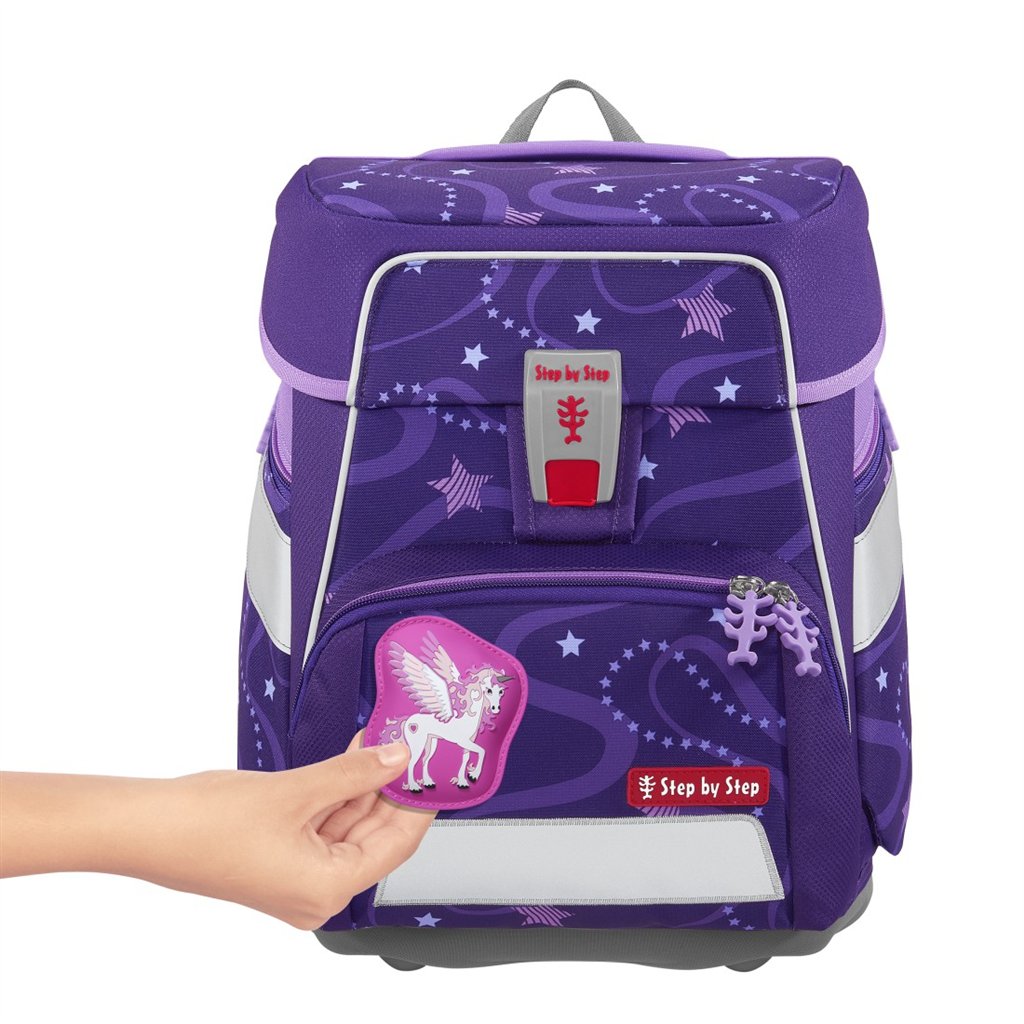Doplňková sada obrázků MAGIC MAGS FLASH, Pegasus Unicorn Nuala, pro aktovky a batohy Step by Step (obrázek 8)