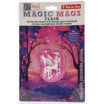 Doplňková sada obrázků MAGIC MAGS FLASH, Pegasus Unicorn Nuala, pro aktovky a batohy Step by Step (obrázek 5)