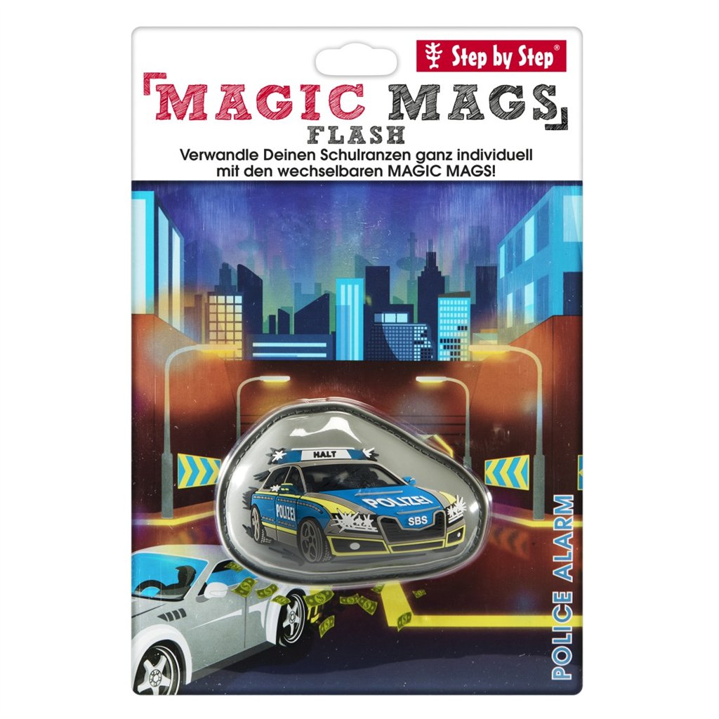 Blikající obrázek Magic Mags Flash Police Alarm Rick k Step by Step GRADE, SPACE, CLOUD, 2IN1 a KID (obrázek 7)
