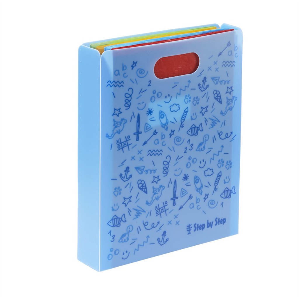 Desky na sešity Step by Step, modré (obrázek 4)