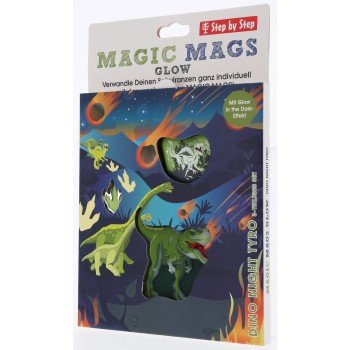Doplňková sada obrázků MAGIC MAGS Dino Night Tyro k aktovkám GRADE, SPACE, CLOUD, 2IN1 a KID (obrázek 9)