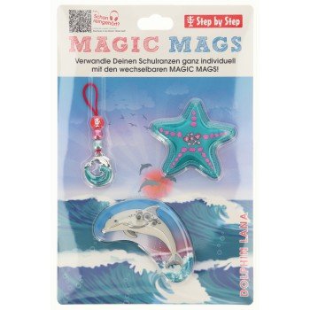 Doplňková sada obrázků MAGIC MAGS Dolphin Lana k aktovkám GRADE, SPACE, CLOUD, 2IN1 a KID (obrázek 4)
