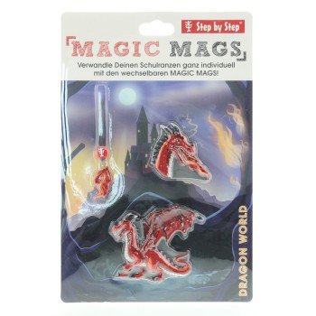 Doplňková sada obrázků MAGIC MAGS Dragon Drako k aktovkám GRADE, SPACE, CLOUD, 2v1 a KID (obrázek 4)