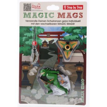 Doplňková sada obrázků MAGIC MAGS Ninja Kimo k aktovkám GRADE, SPACE, CLOUD, 2IN1 a KID (obrázek 4)