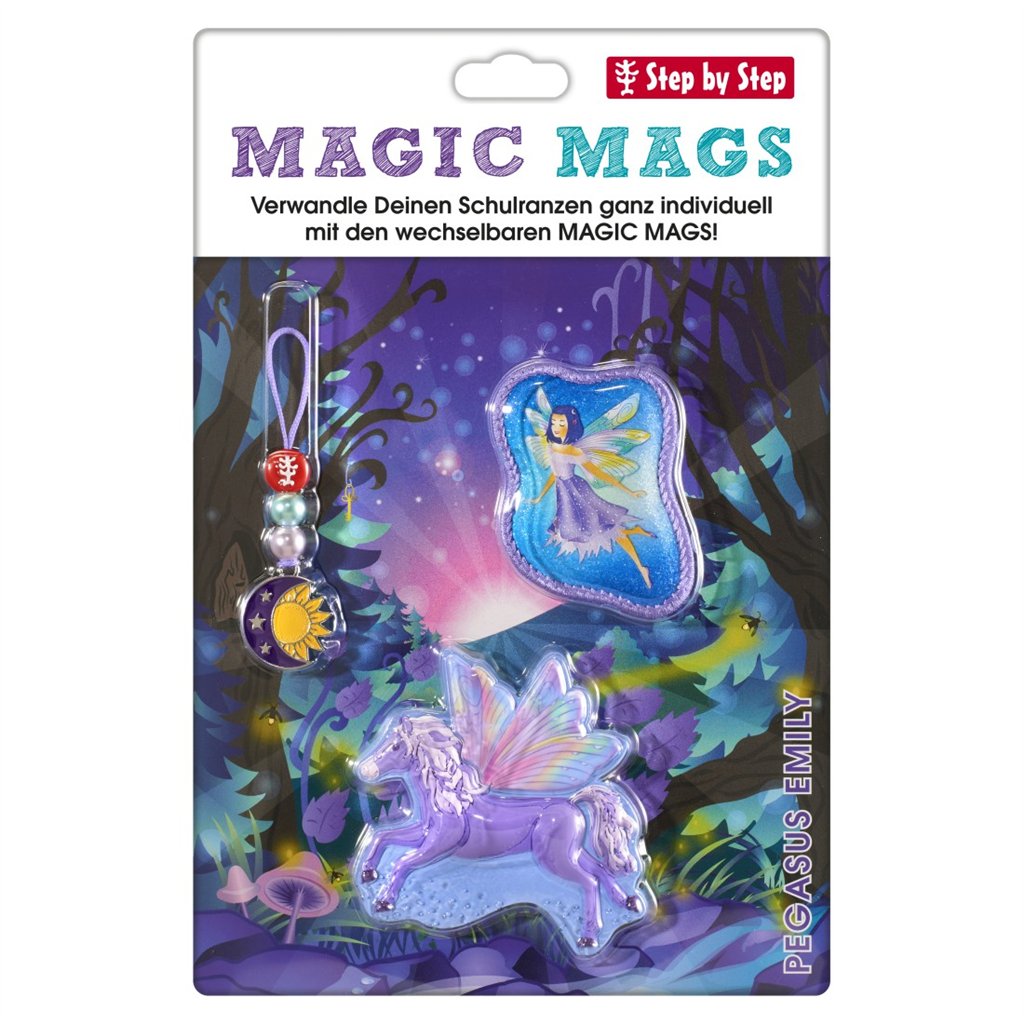 Doplňková sada obrázků MAGIC MAGS Pegasus Emily k aktovkám GRADE, SPACE, CLOUD, 2v1 a KID (obrázek 5)