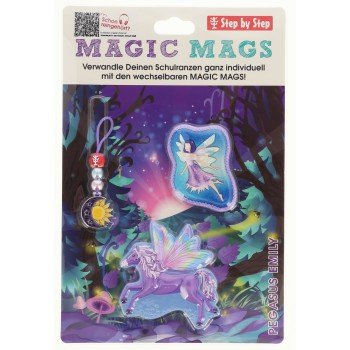 Doplňková sada obrázků MAGIC MAGS Pegasus Emily k aktovkám GRADE, SPACE, CLOUD, 2v1 a KID (obrázek 4)