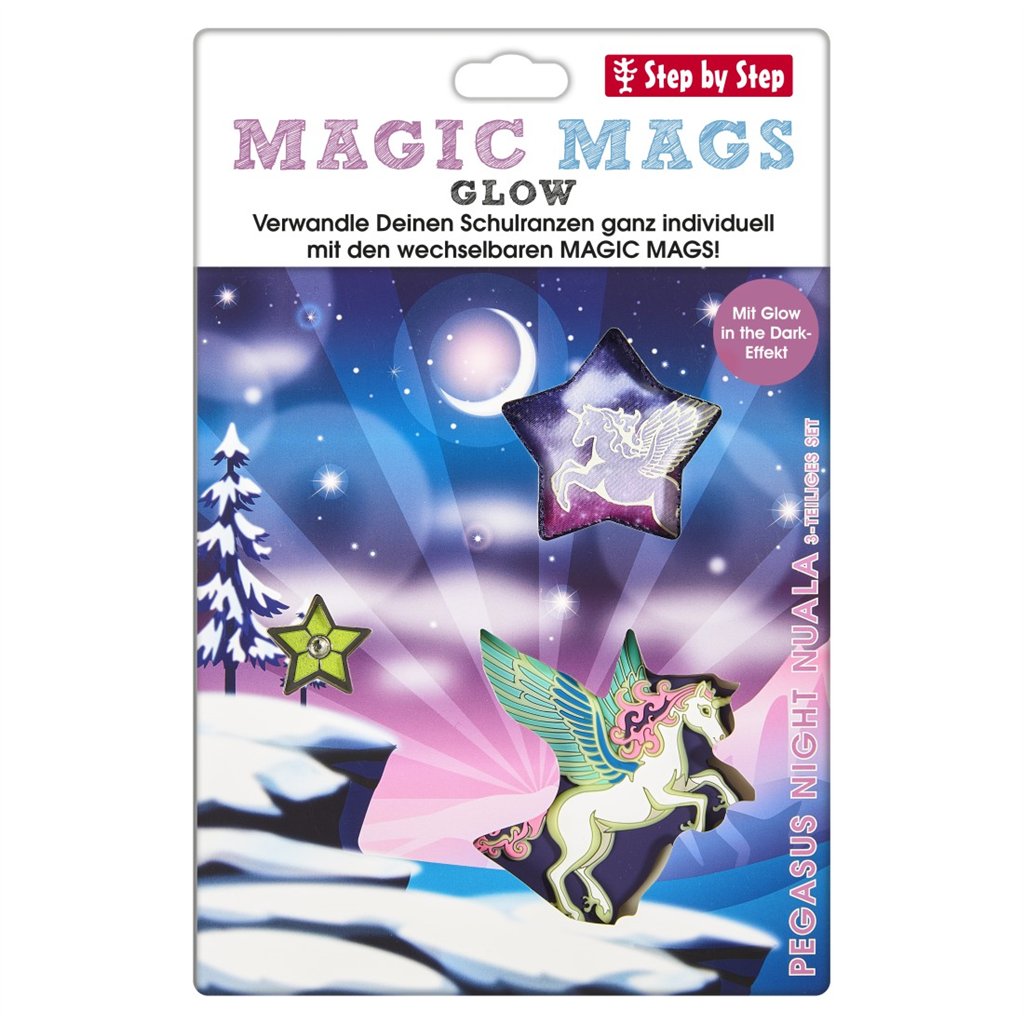 Doplňková sada obrázků MAGIC MAGS Pegasus Night Nuala k aktovkám GRADE, SPACE, CLOUD, 2v1 a KI (obrázek 6)